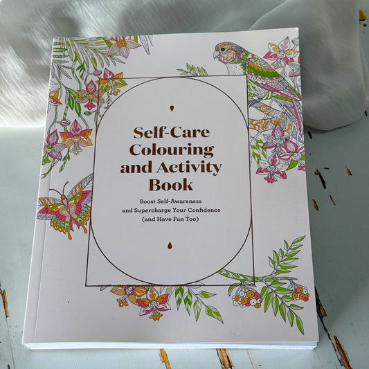 Self-Care Colouring and Activity Book #1148-Happily Zen