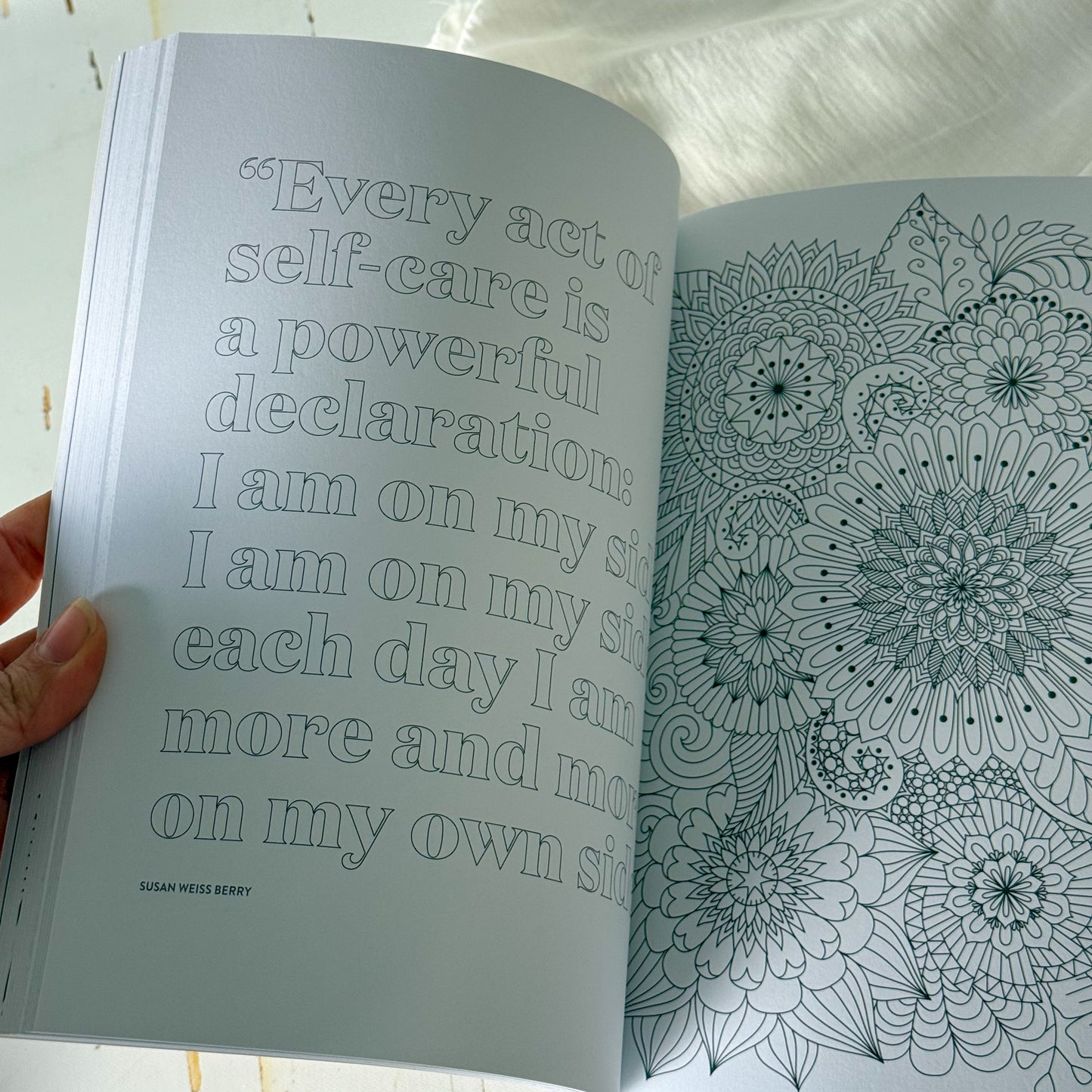 Self-Care Colouring and Activity Book #1148-Happily Zen