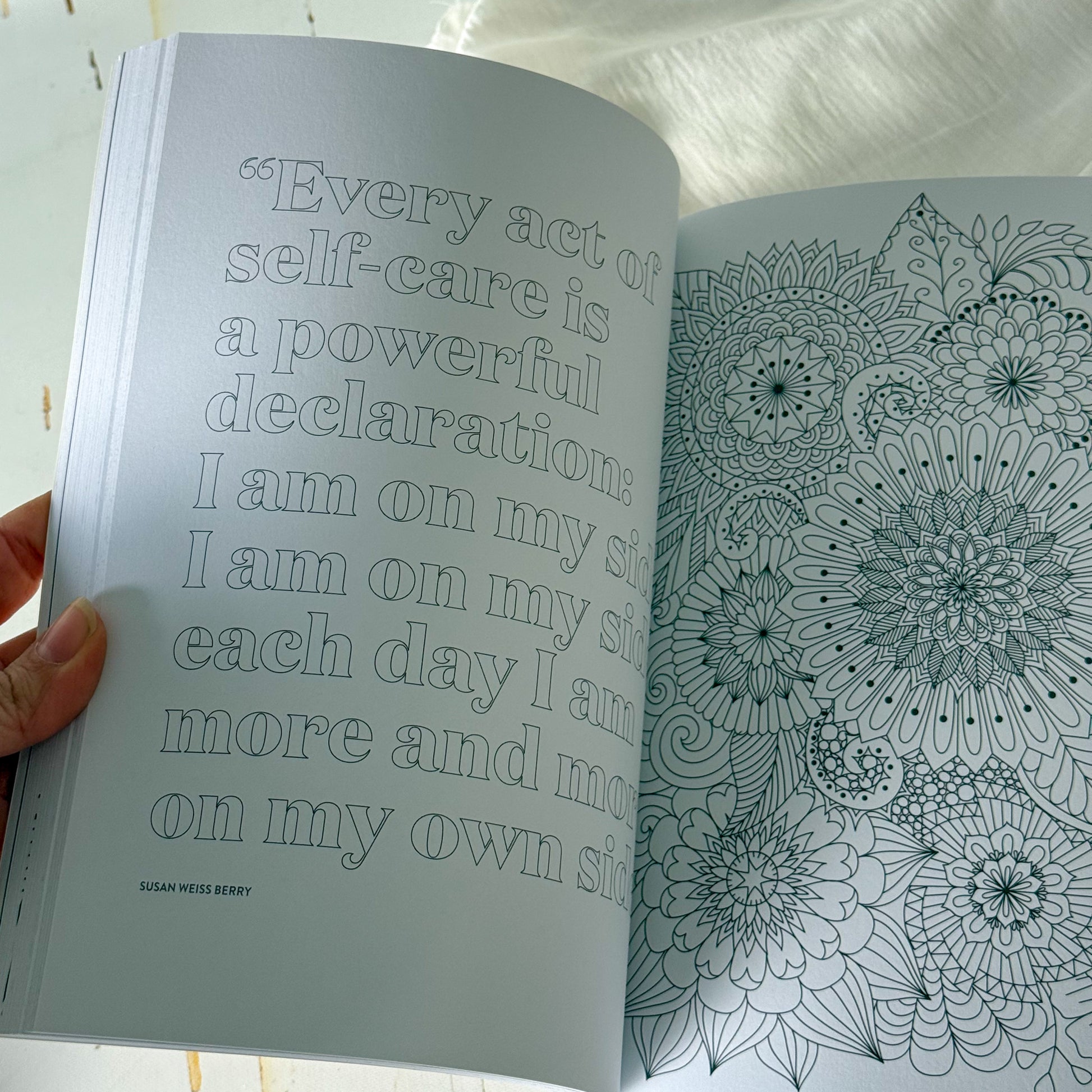 Self-Care Colouring and Activity Book #1148-Happily Zen