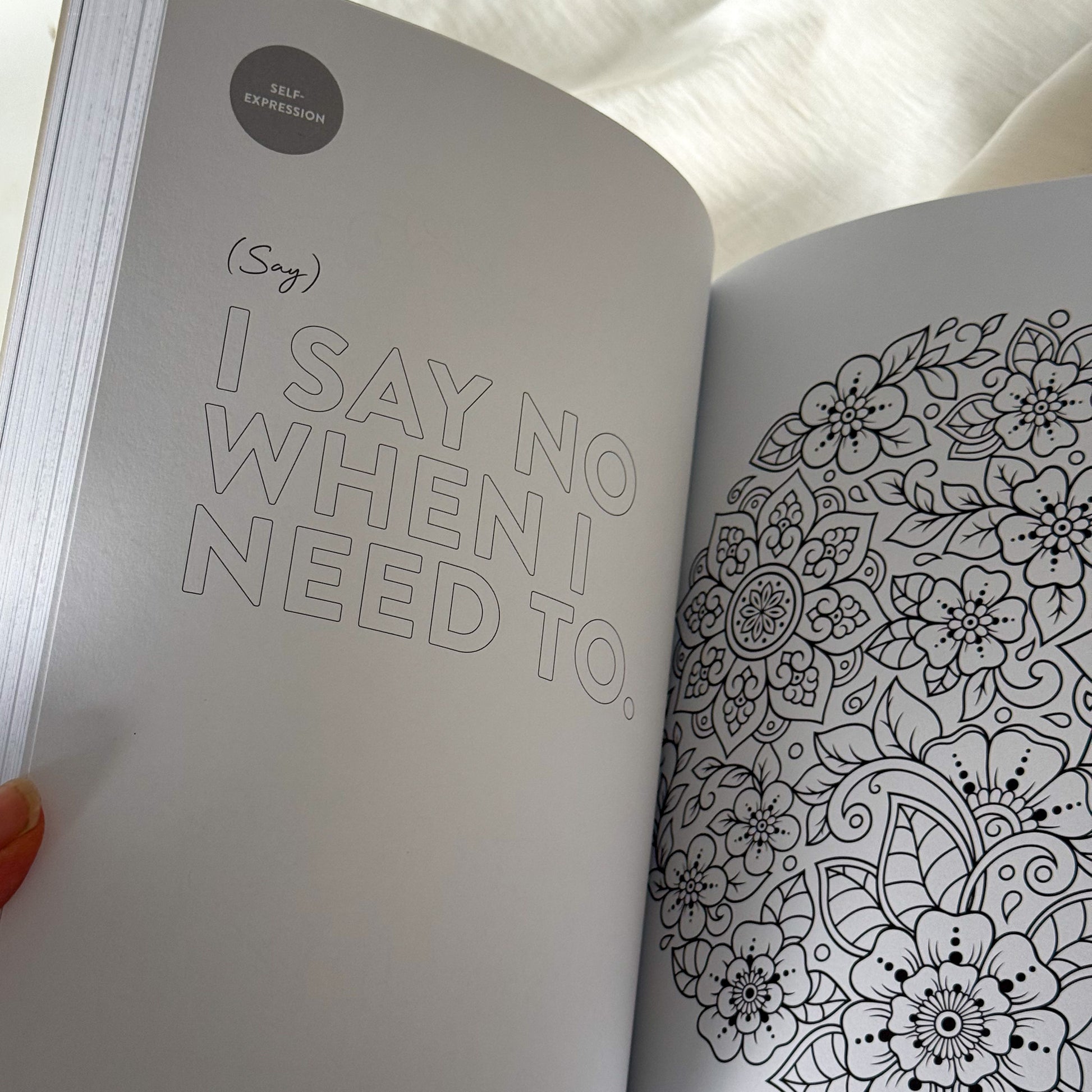 Self-Care Colouring and Activity Book #1148-Happily Zen