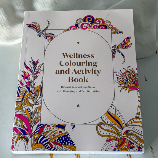 Wellness Colouring and Activity Book #1149-Happily Zen