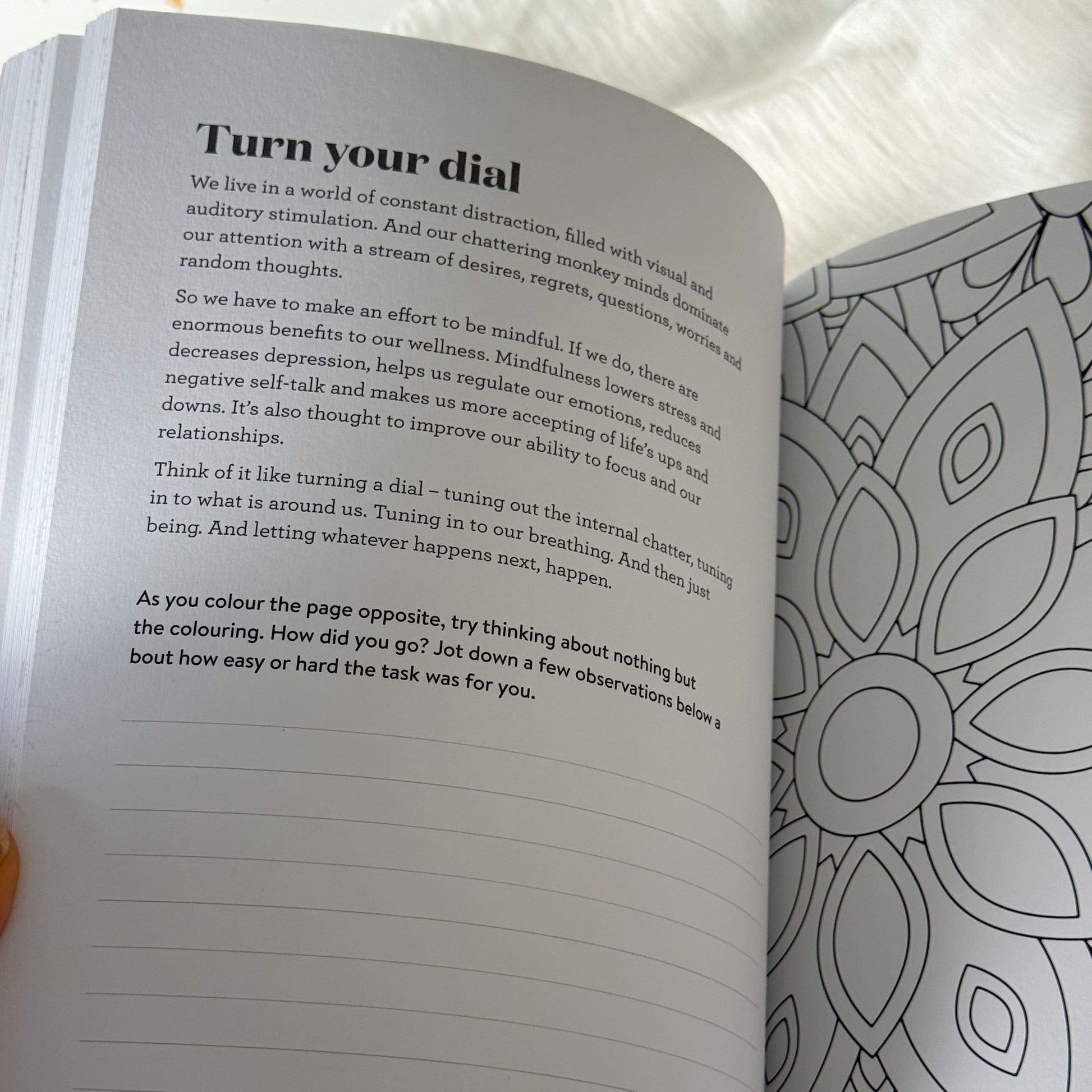 Wellness Colouring and Activity Book #1149-Happily Zen