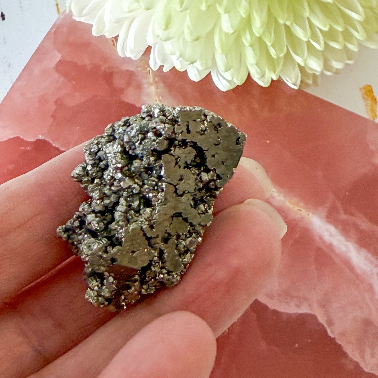 Pyrite Freeform #1257-Happily Zen