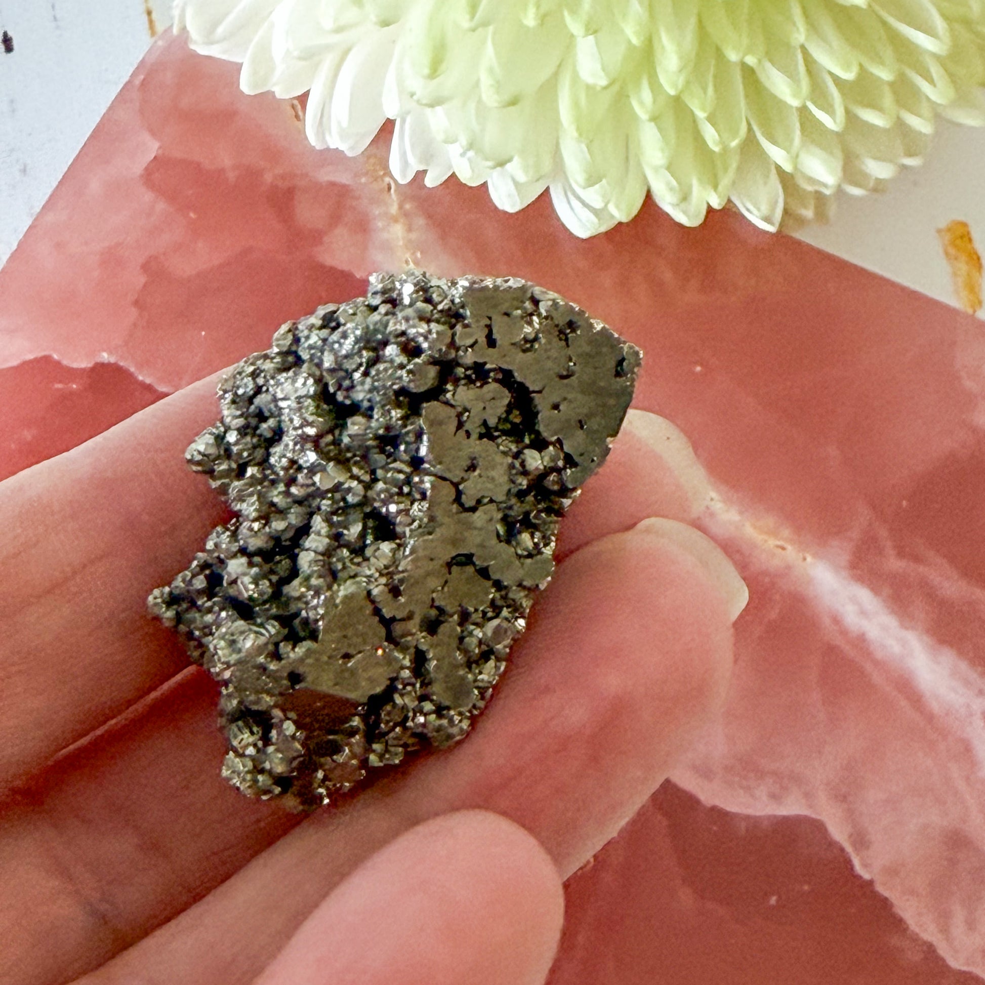 Pyrite Freeform #1257-Happily Zen