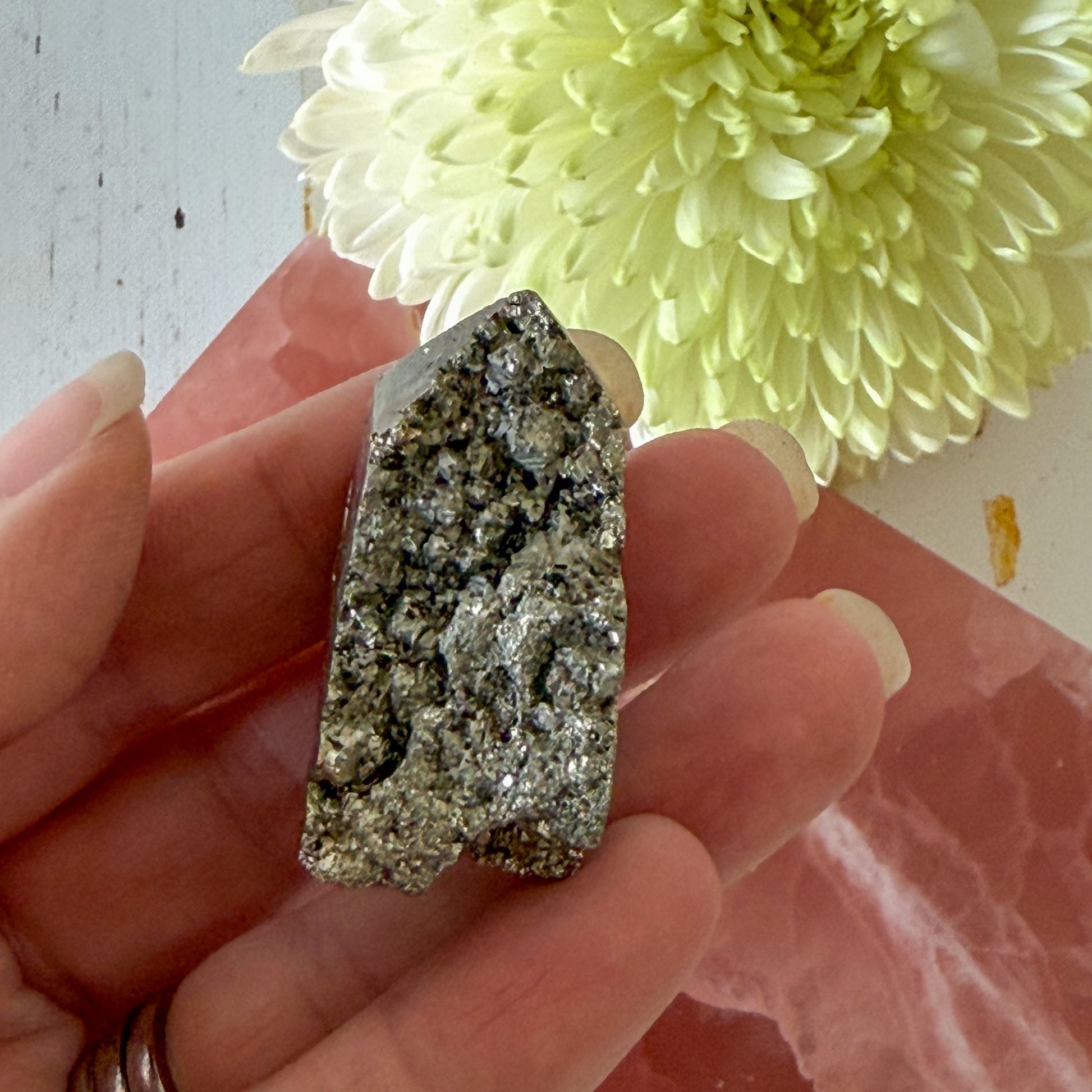Pyrite Freeform #1261-Happily Zen