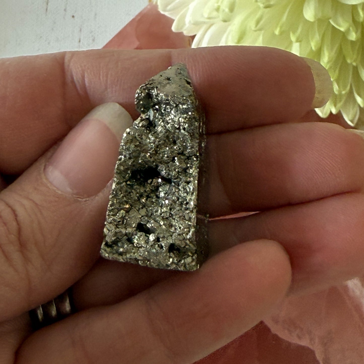 Pyrite Freeform #1262-Happily Zen