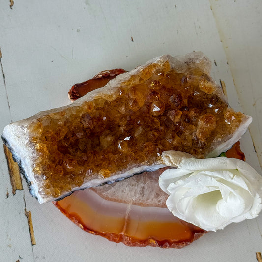 Citrine Cluster #1268