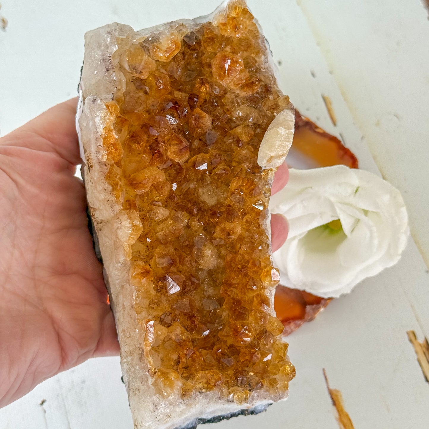 Citrine Cluster #1268