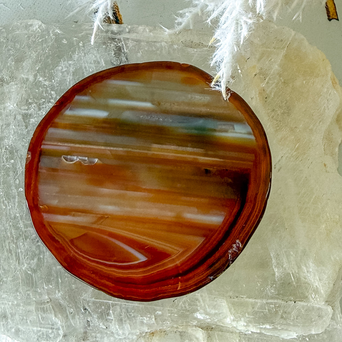 Carnelian Slice #1469
