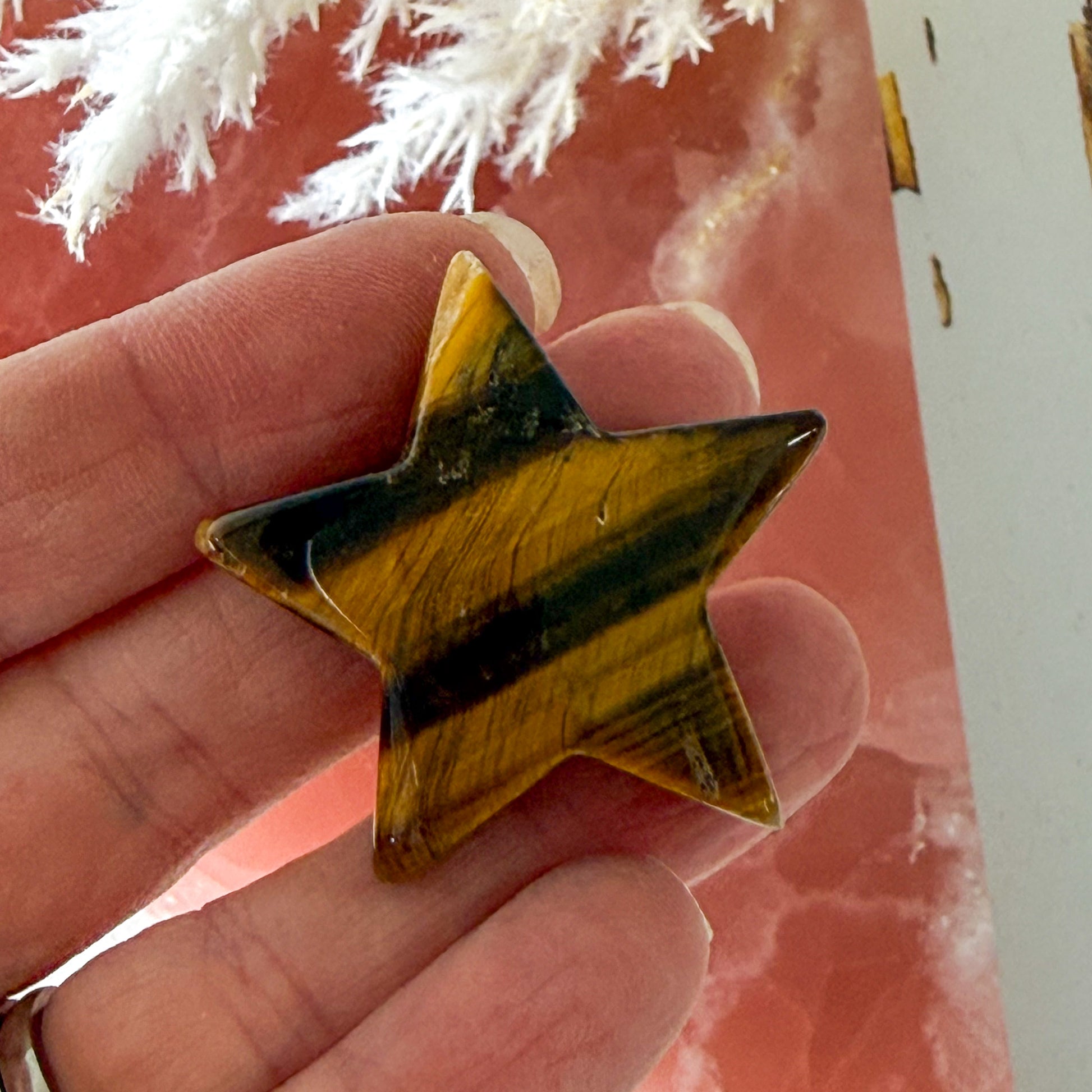 Tigers Eye Star #1221-Happily Zen