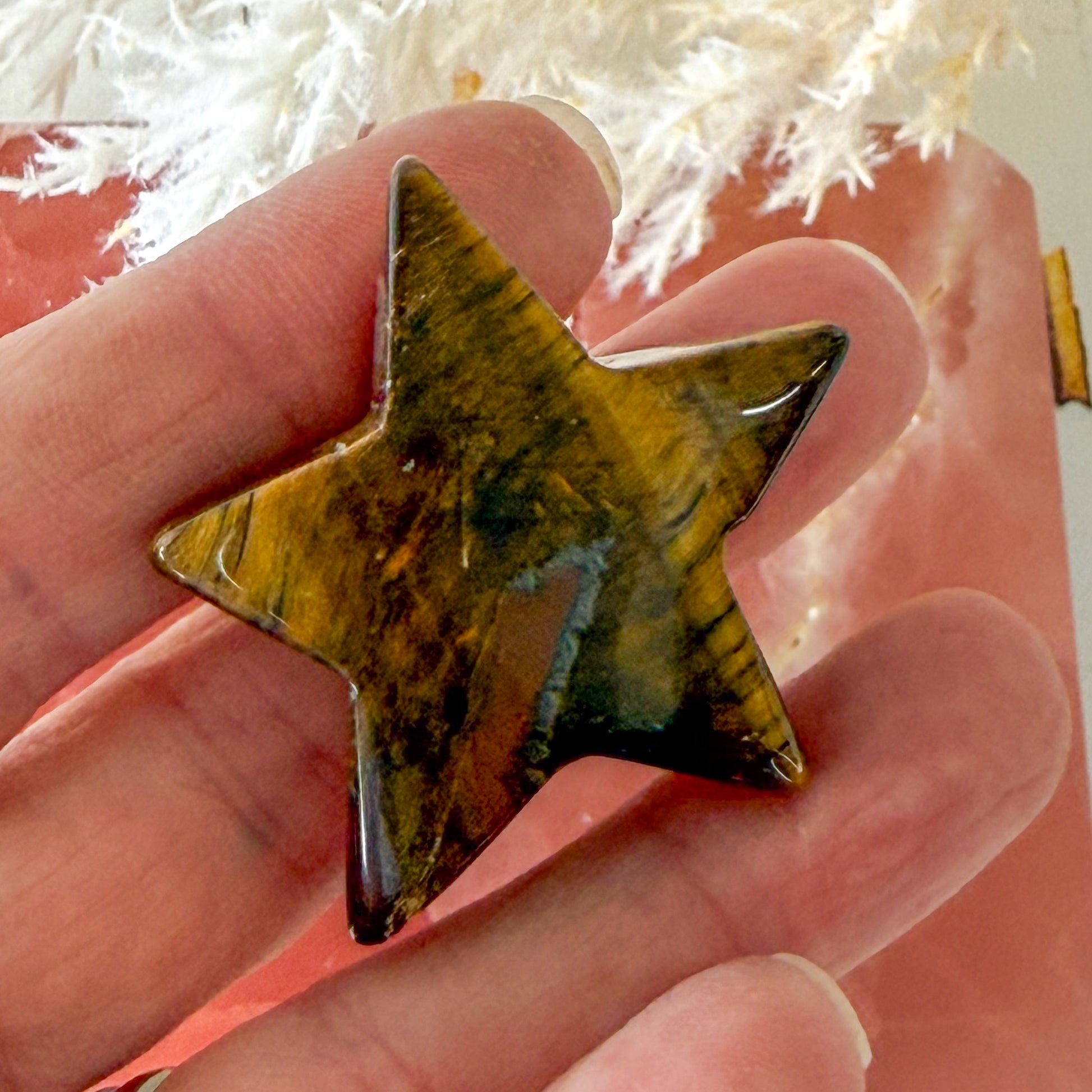Tigers Eye Star #1223-Happily Zen