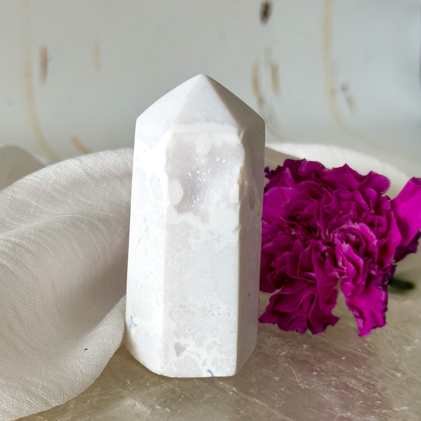 Snow Agate Tower #1019