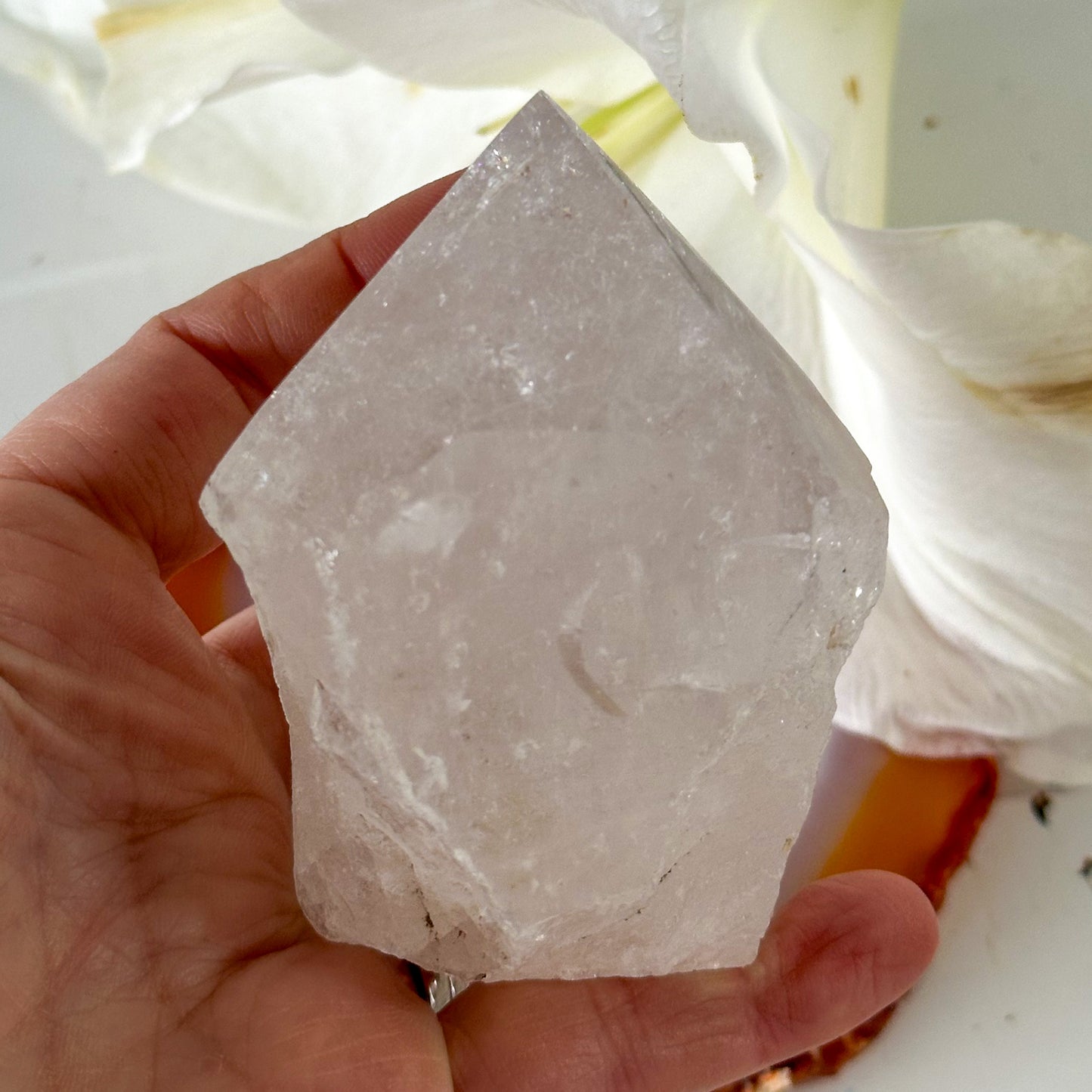Clear Quartz Point #1024