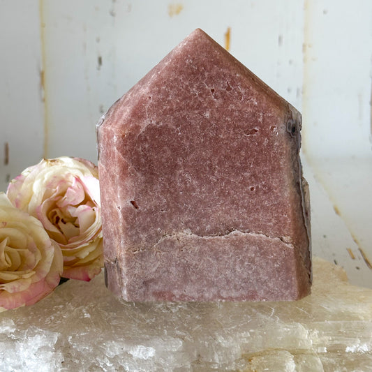 Pink Amethyst Point #1029