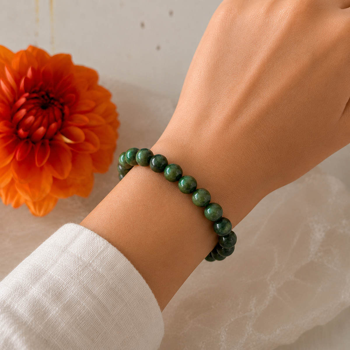 Jade Bracelet-Happily Zen