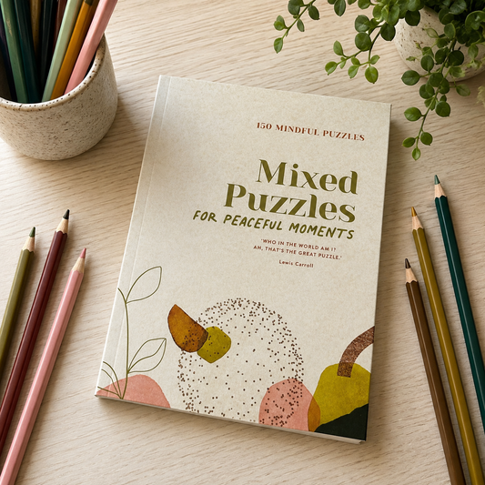 Mixed Puzzles for Peaceful Moments #795-Happily Zen