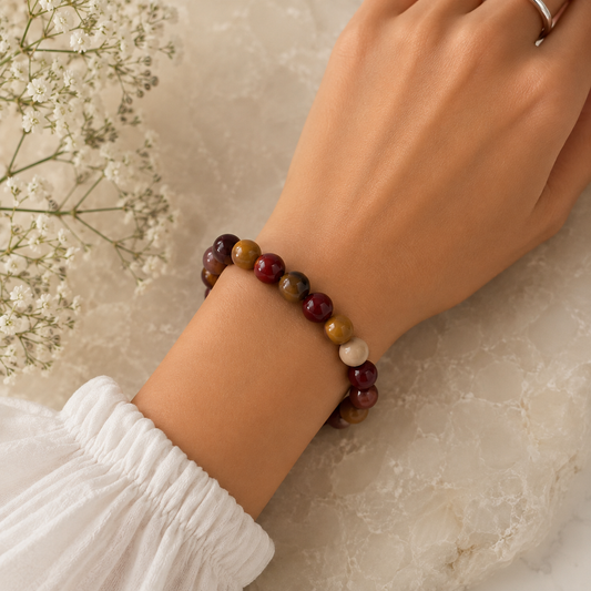 Mookaite Bracelet-Happily Zen