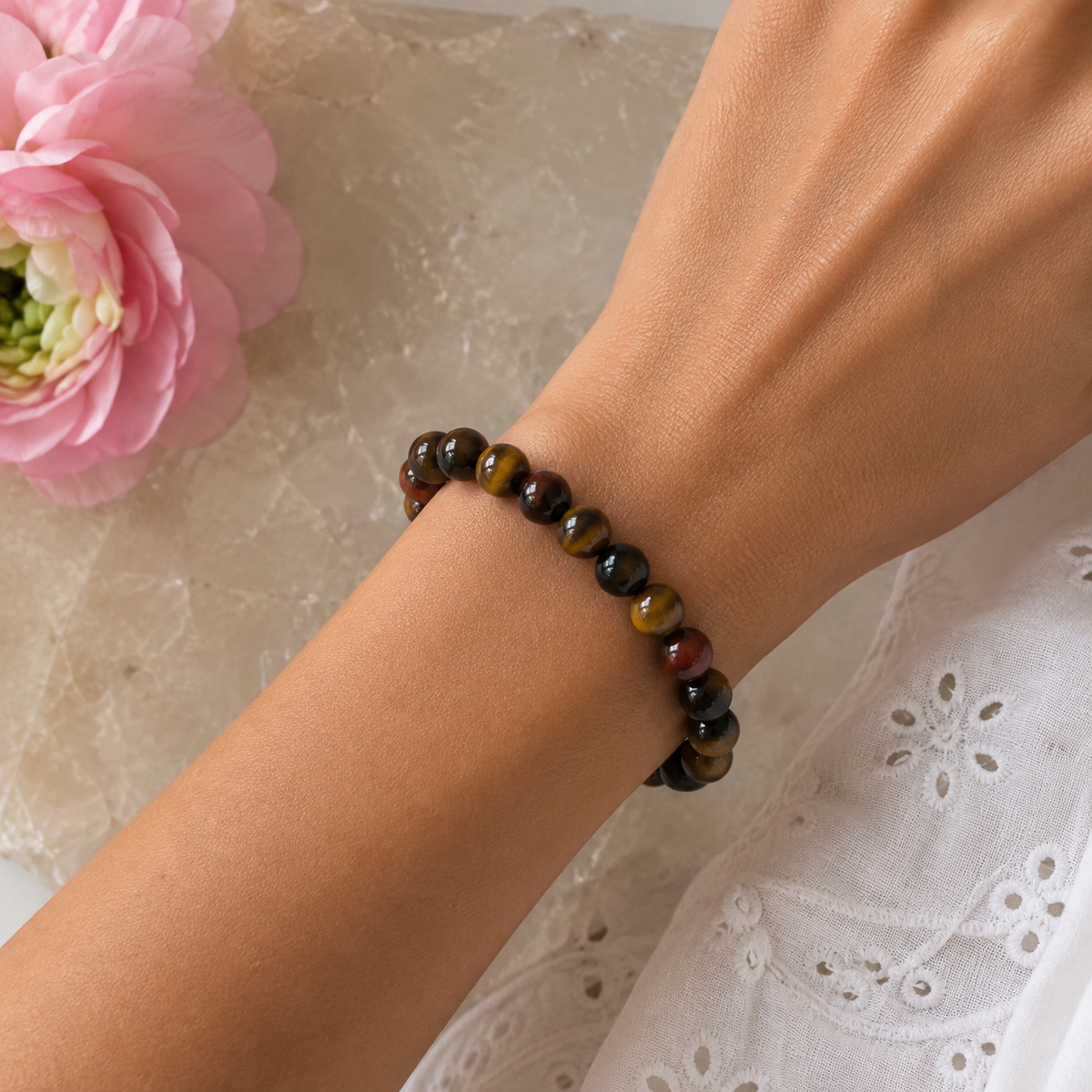 Obsidian Bracelet-Happily Zen