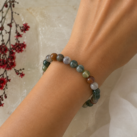 Ocean Jasper Bracelet-Happily Zen