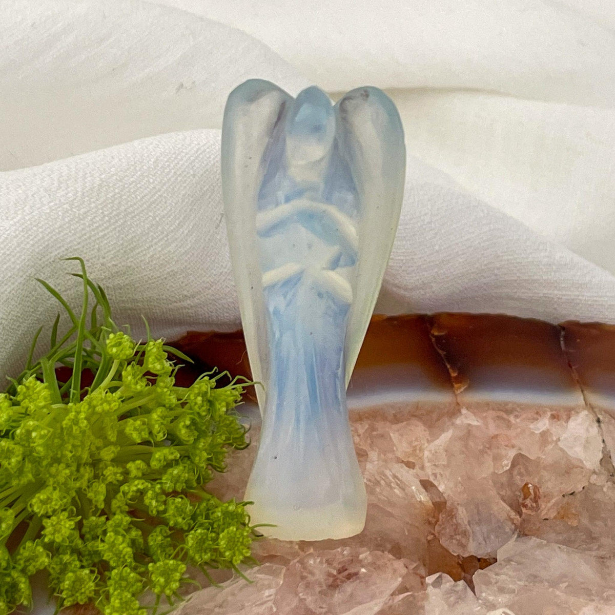 Opalite Angel #554-Happily Zen