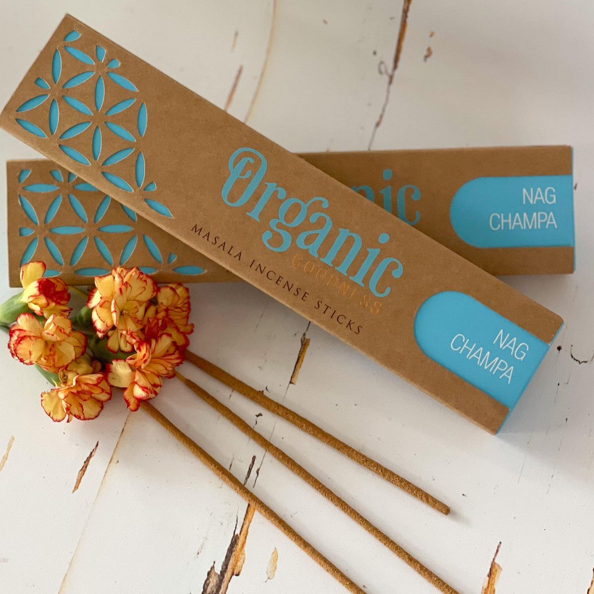 Organic Goodness - Nag Champa-Happily Zen