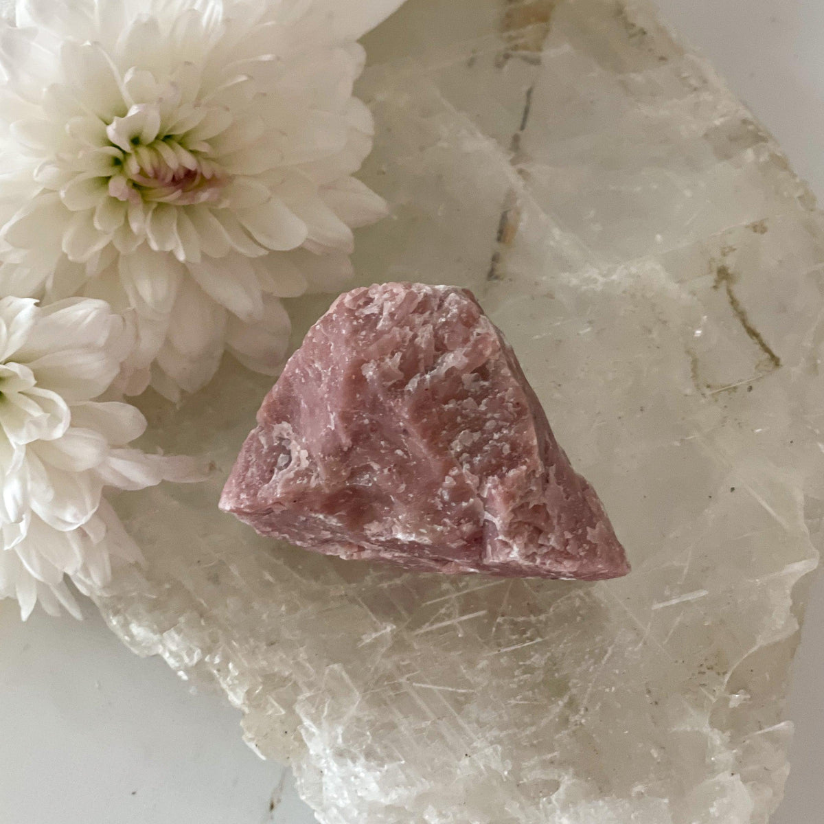 Raw Pink Jasper #354-Happily Zen