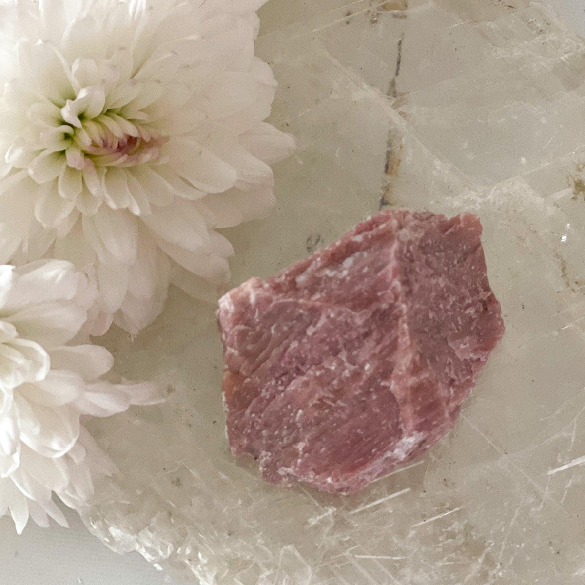 Raw Pink Jasper #360-Happily Zen