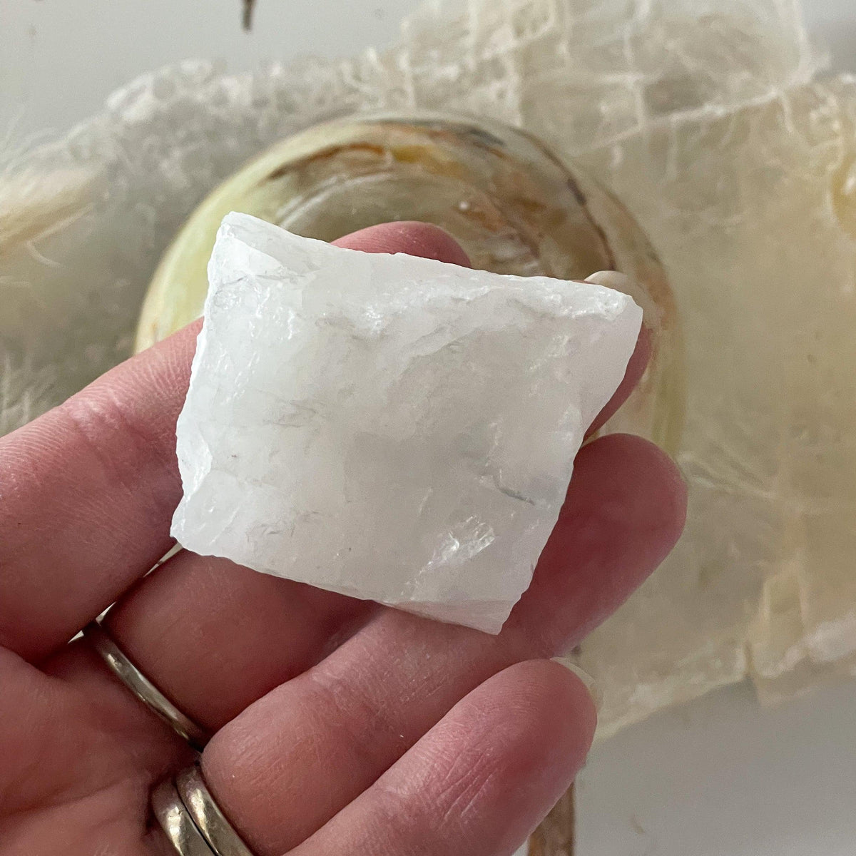 Rough Clear Quartz #454-Happily Zen