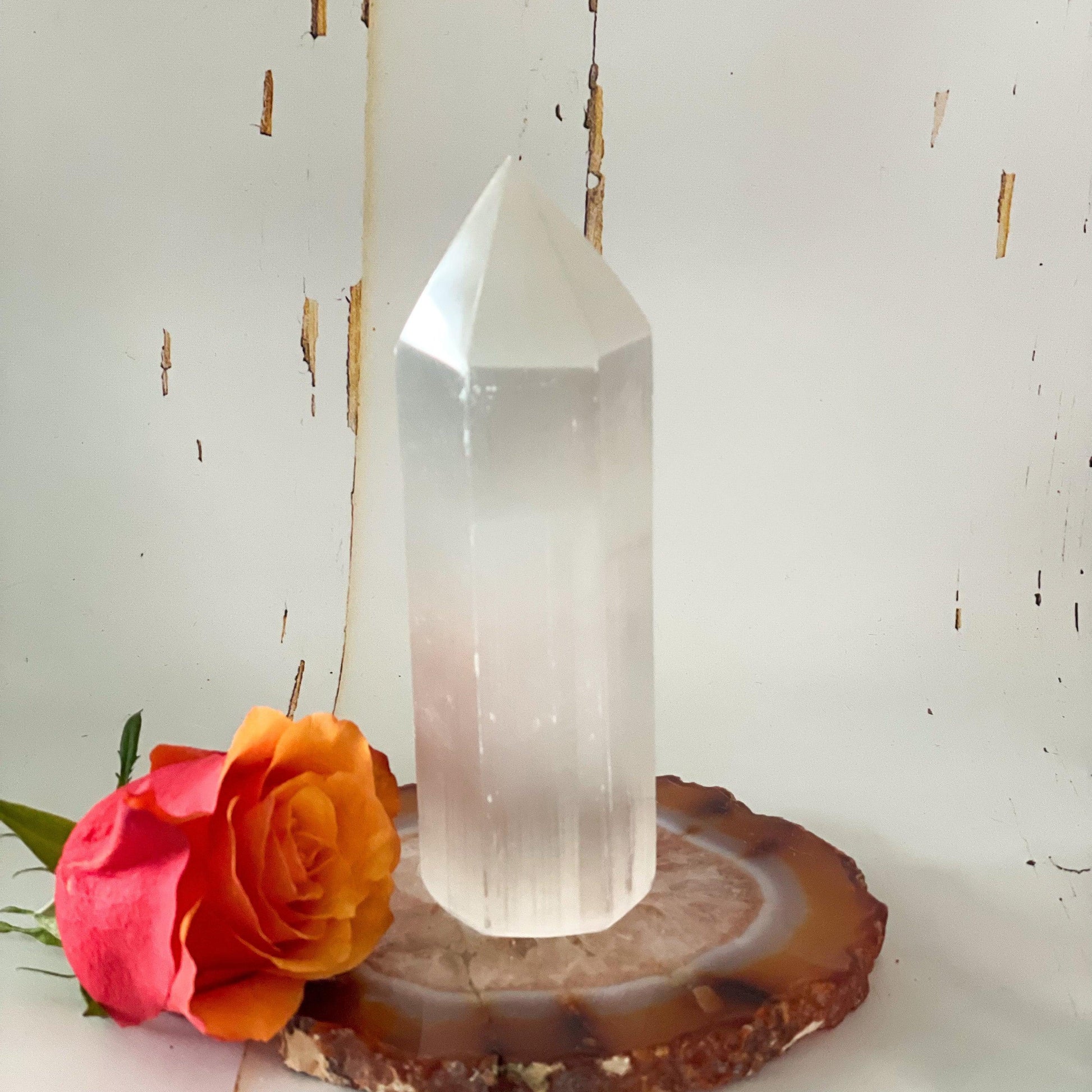 Selenite Generator - Intuitively Chosen-Happily Zen