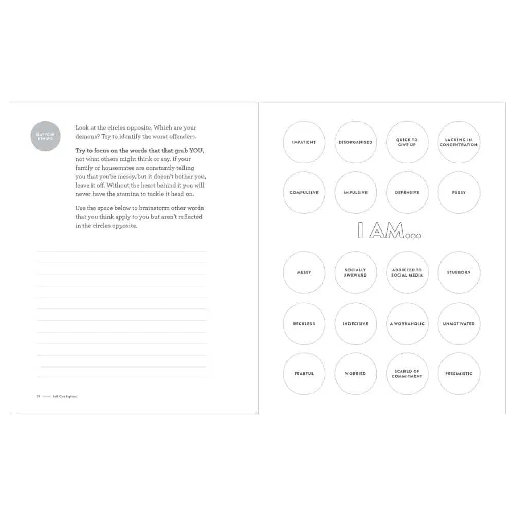 Self-Care Colouring and Activity Book #1148-Happily Zen