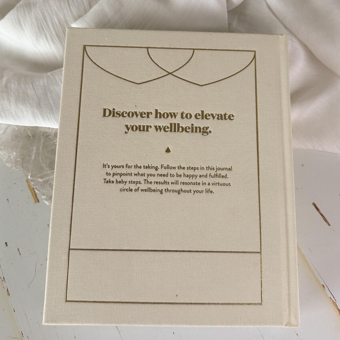 The Wellbeing Journal - An A-Z Guide for a Happy, Healthy Life #1077-Happily Zen