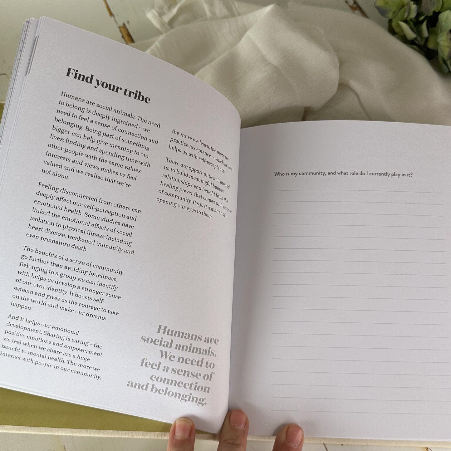 The Wellbeing Journal - An A-Z Guide for a Happy, Healthy Life #1077-Happily Zen