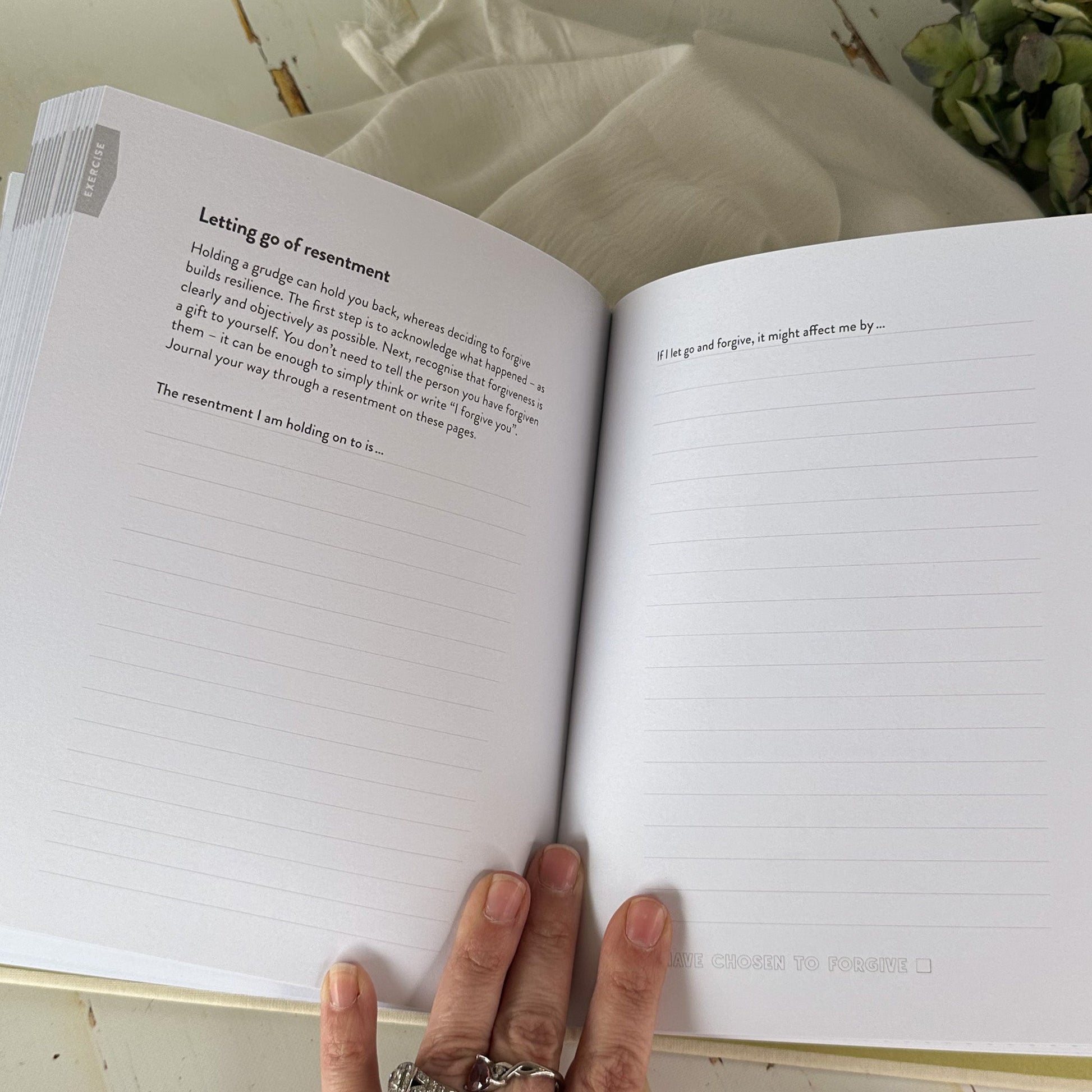 The Wellbeing Journal - An A-Z Guide for a Happy, Healthy Life #1077-Happily Zen