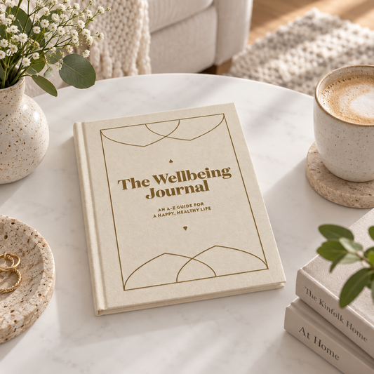 The Wellbeing Journal - An A-Z Guide for a Happy, Healthy Life #1077-Happily Zen