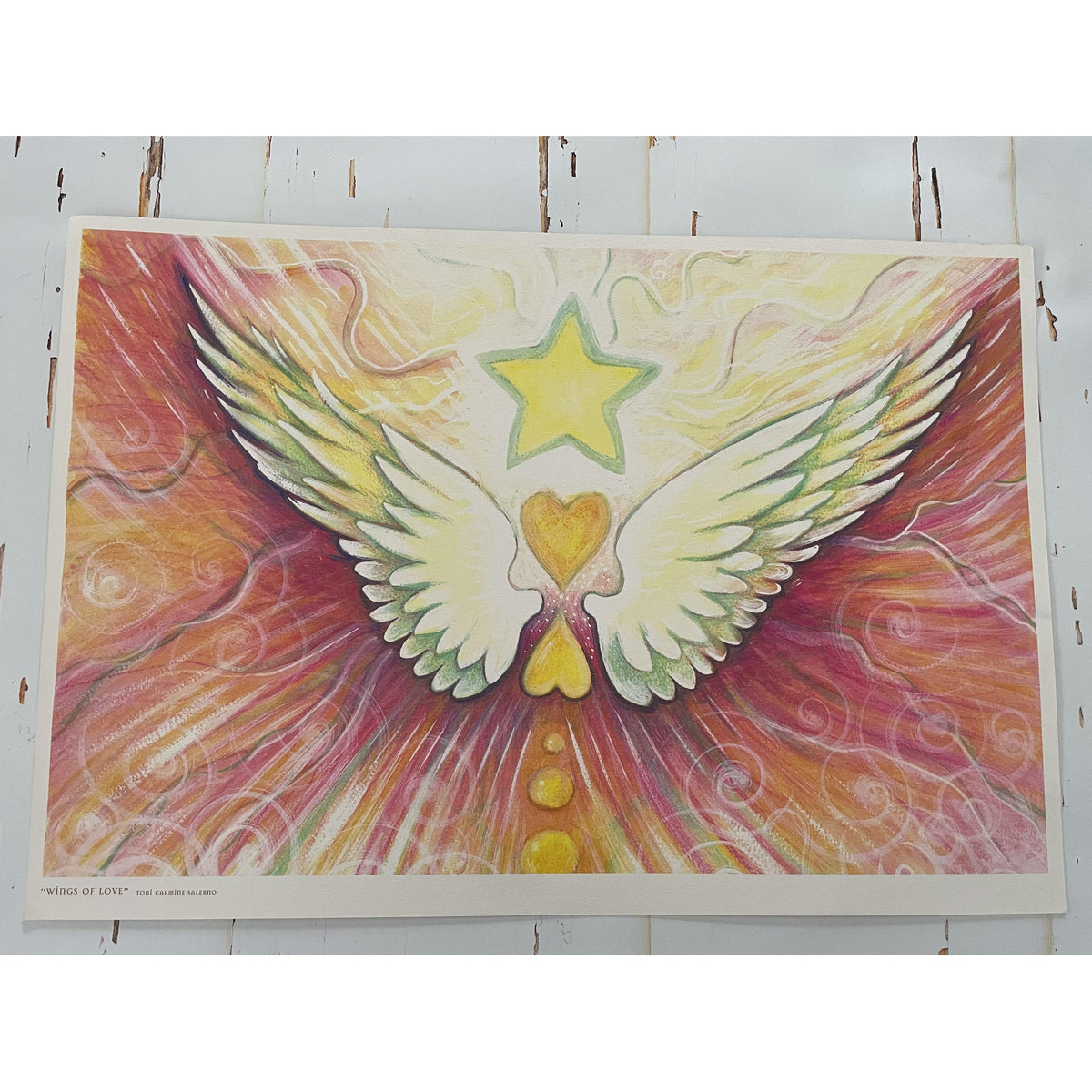 Wings of Love Print by Toni Carmine Salerno-Happily Zen