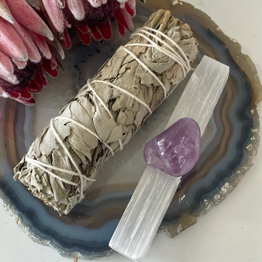 Amethyst Cleansing Kit-Happily Zen