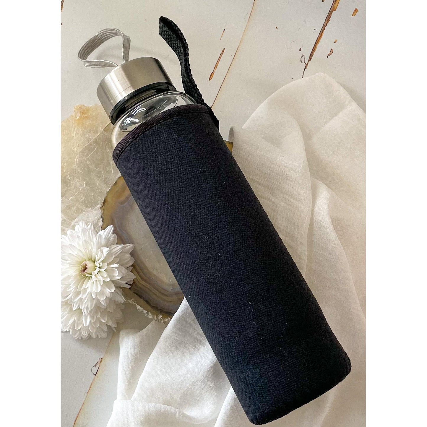 Amethyst Water Bottle-Happily Zen