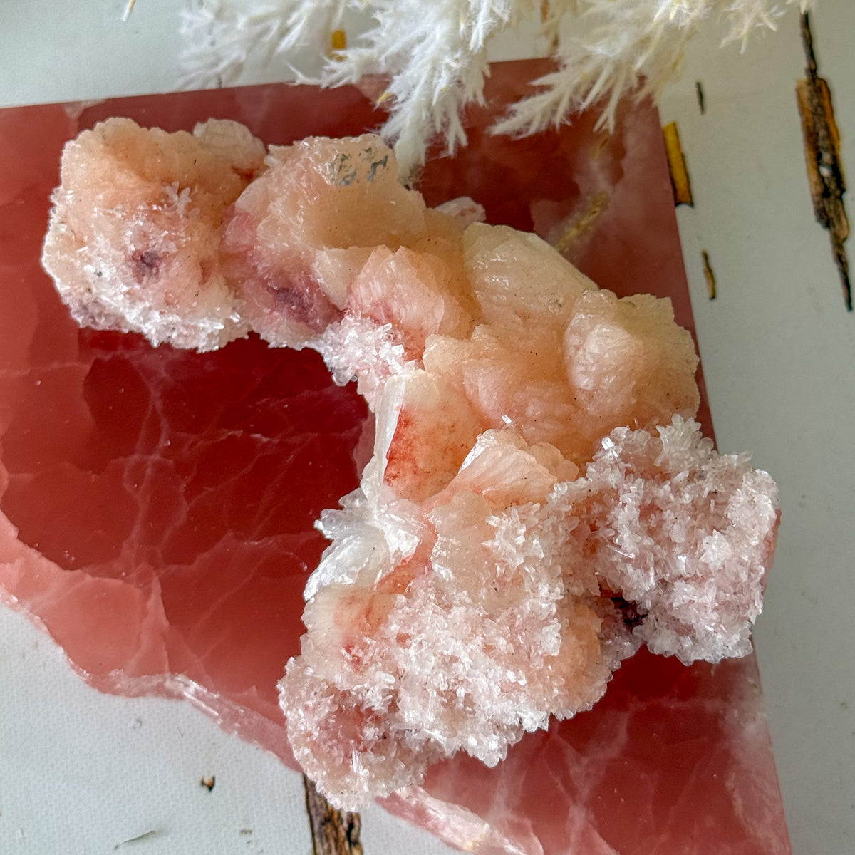 Apophyllite Cluster #1270-Happily Zen
