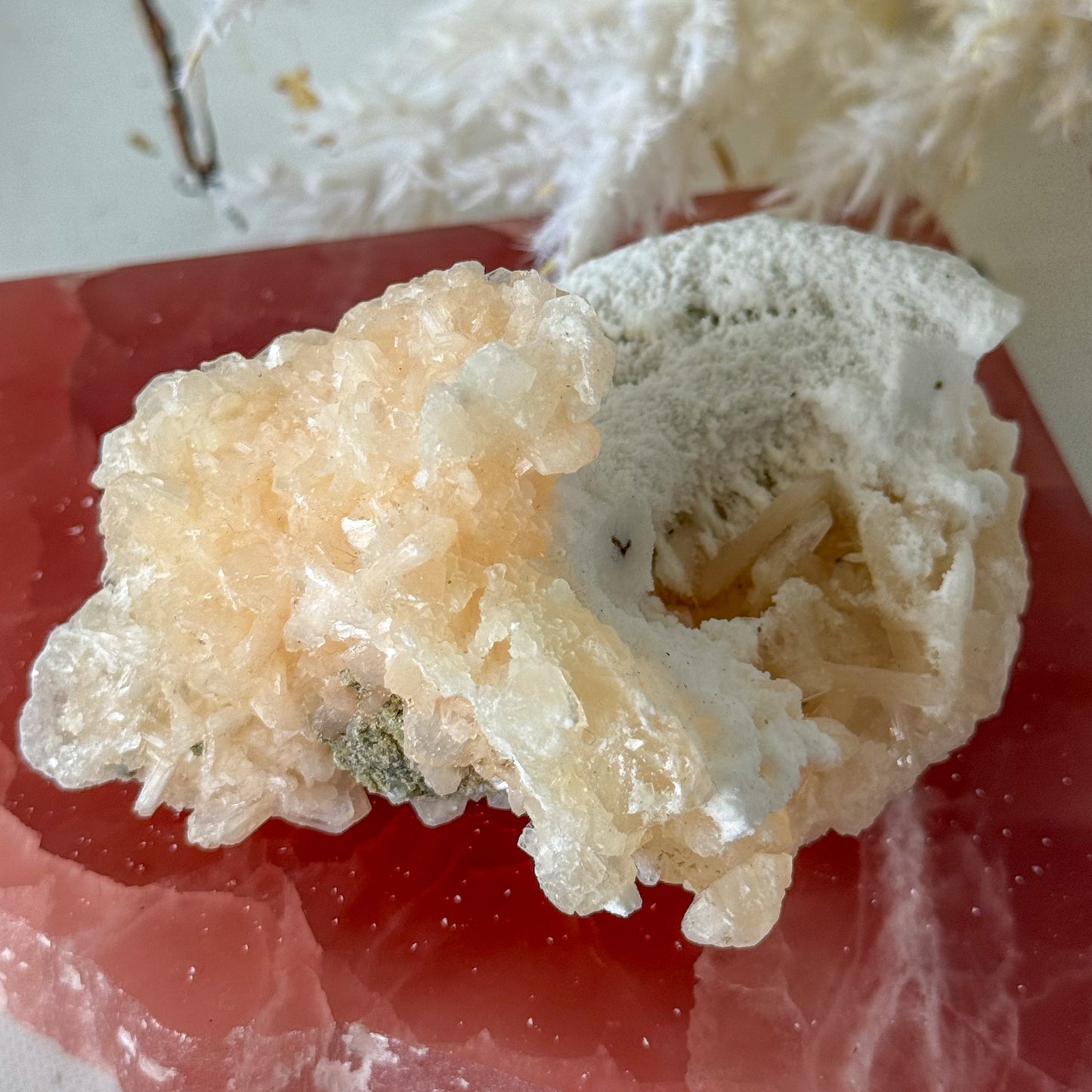 Apophyllite Cluster #1271-Happily Zen