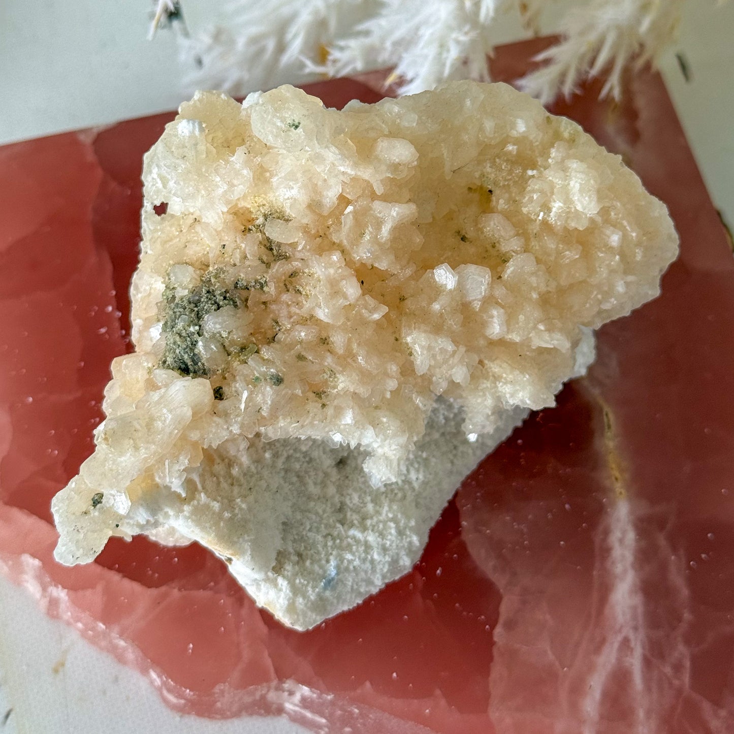 Apophyllite Cluster #1271-Happily Zen