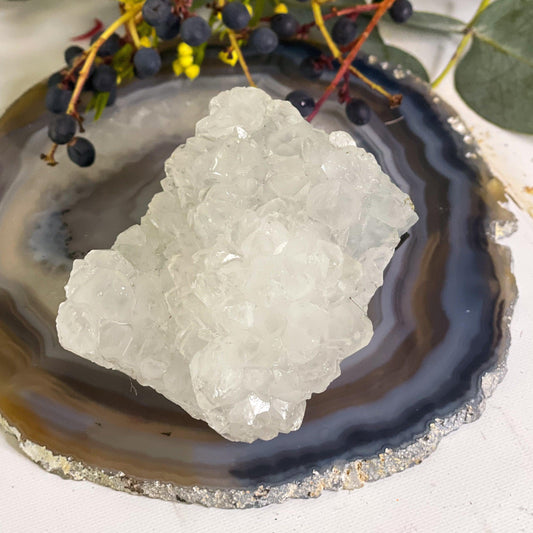 Apophyllite Cluster #313-Happily Zen