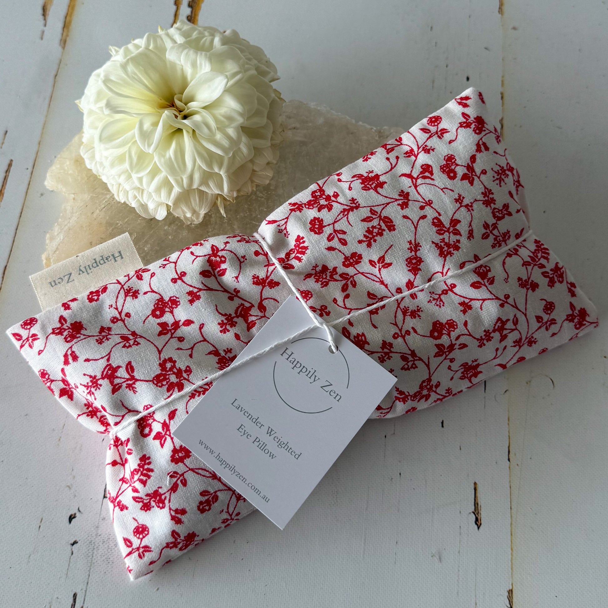 Aromatherapy Weighted Eye Pillow #1034-Happily Zen