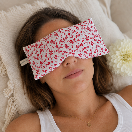 Aromatherapy Weighted Eye Pillow #1034-Happily Zen