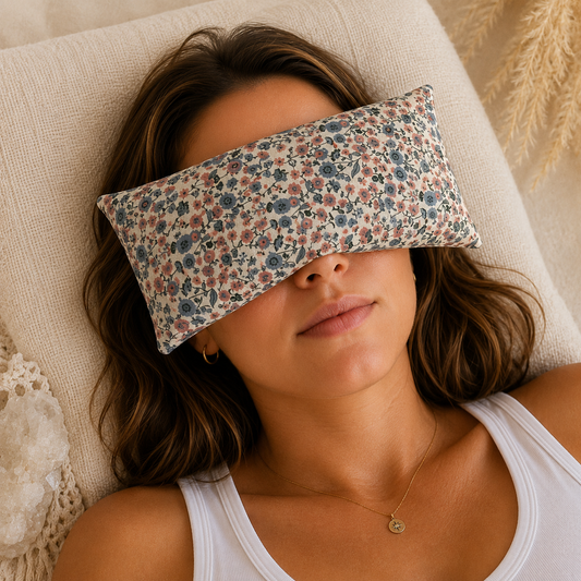 Aromatherapy Weighted Eye Pillow #1293-Happily Zen