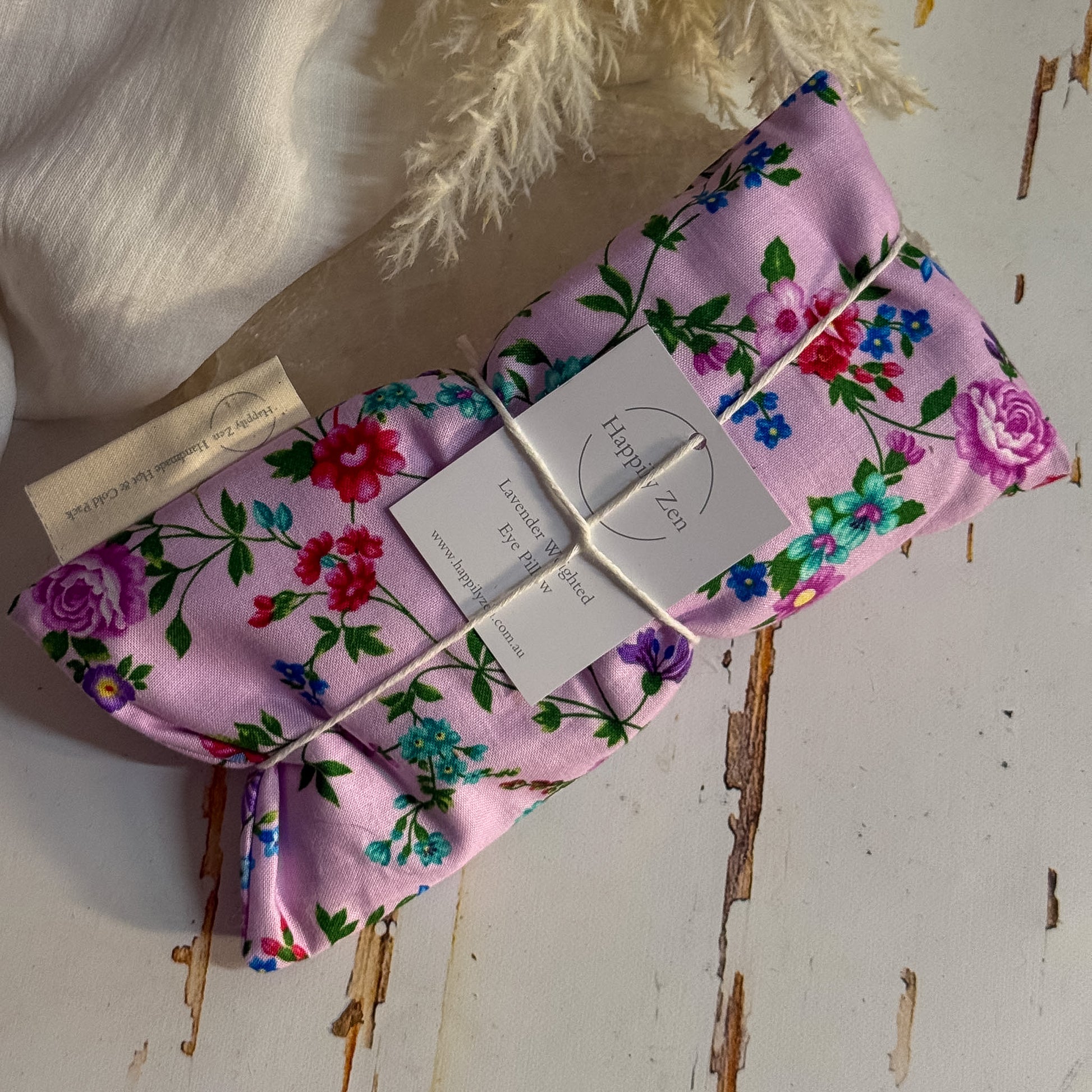 Aromatherapy Weighted Eye Pillow #1294-Happily Zen