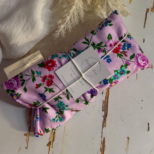 Aromatherapy Weighted Eye Pillow #1294-Happily Zen