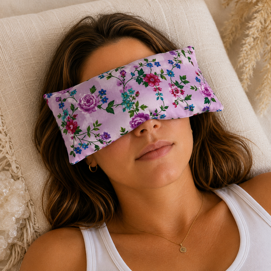 Aromatherapy Weighted Eye Pillow #1294-Happily Zen
