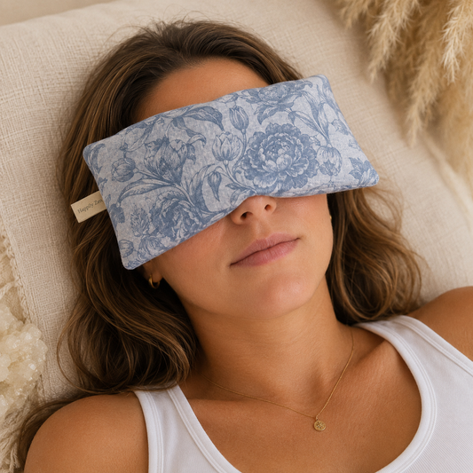 Aromatherapy Weighted Eye Pillow #1295-Happily Zen