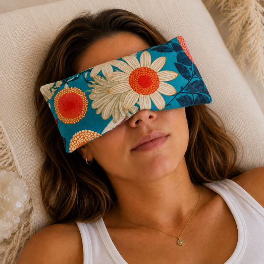 Aromatherapy Weighted Eye Pillow #1299-Happily Zen