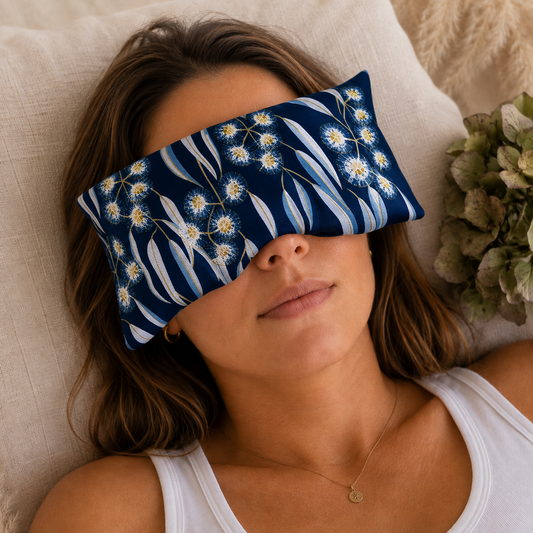 Aromatherapy Weighted Eye Pillow #765-Happily Zen